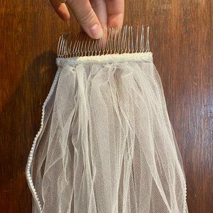 Rhinestone Fingertip Veil
